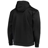 Sweat à capuche Dunbrooke noir/gris Las Vegas Raiders Apprentice entièrement zippé pour homme