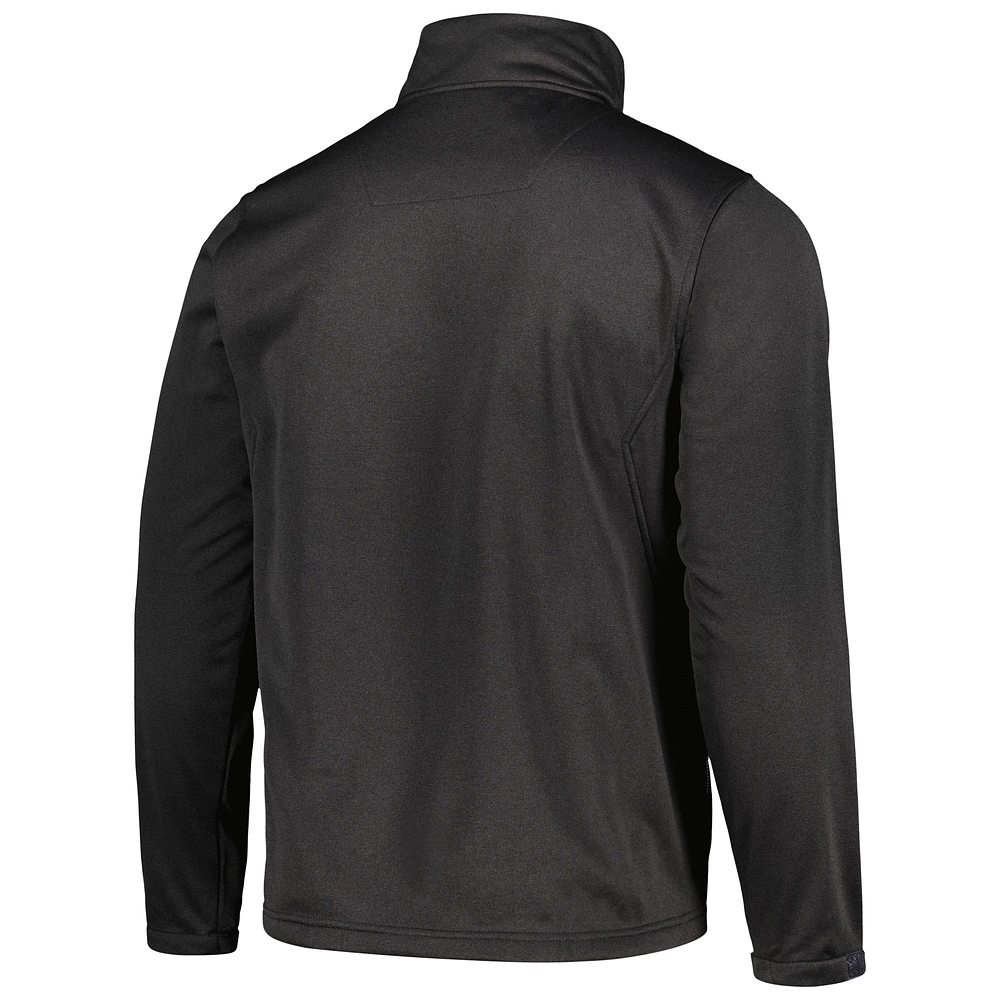 Veste entièrement zippée Dunbrooke Heather Black Las Vegas Raiders Explorer Tech pour hommes