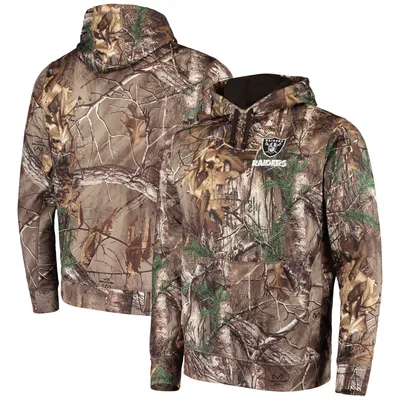 Men's Dunbrooke Black/Realtree Camo Buffalo Bills Decoy Tech Fleece Full-Zip Hoodie