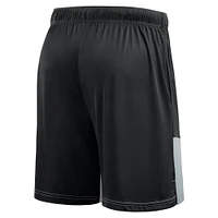 Men's Fanatics Black/Silver Las Vegas Raiders Big & Tall Best of the Performance Shorts