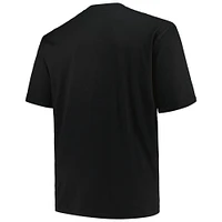 Men's Fanatics Black Las Vegas Raiders Big & Tall Pop T-Shirt