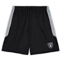 Men's Fanatics Black Las Vegas Raiders Big & Tall Team Logo Shorts