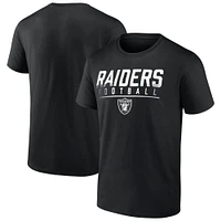 Men's Fanatics  Black Las Vegas Raiders Blocked T-Shirt