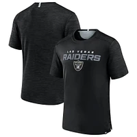 T-shirt noir Fanatics Las Vegas Raiders Defender Evo pour hommes