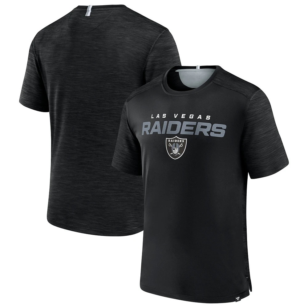 Men's Fanatics Black Las Vegas Raiders Defender Evo T-Shirt