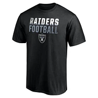 Men's Fanatics Black Las Vegas Raiders Fade Out T-Shirt