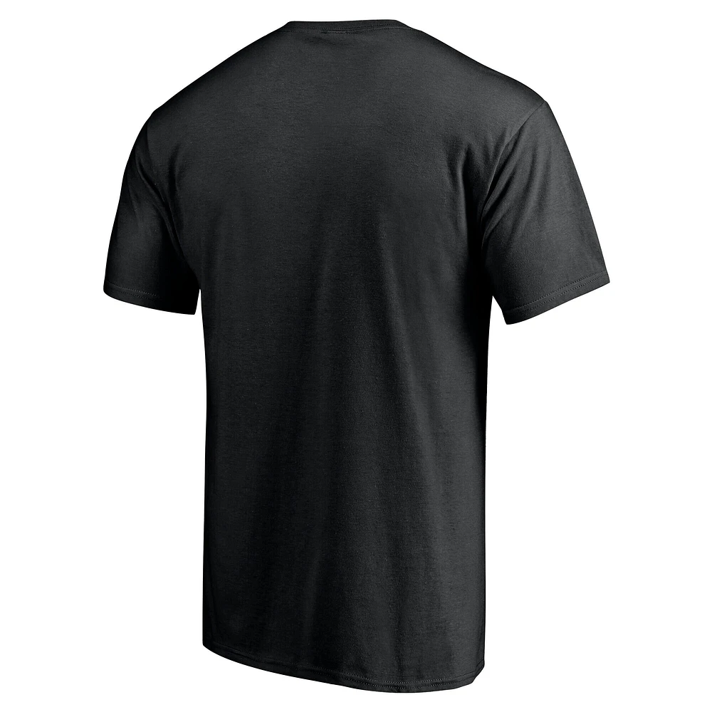 Men's Fanatics Black Las Vegas Raiders Fade Out T-Shirt