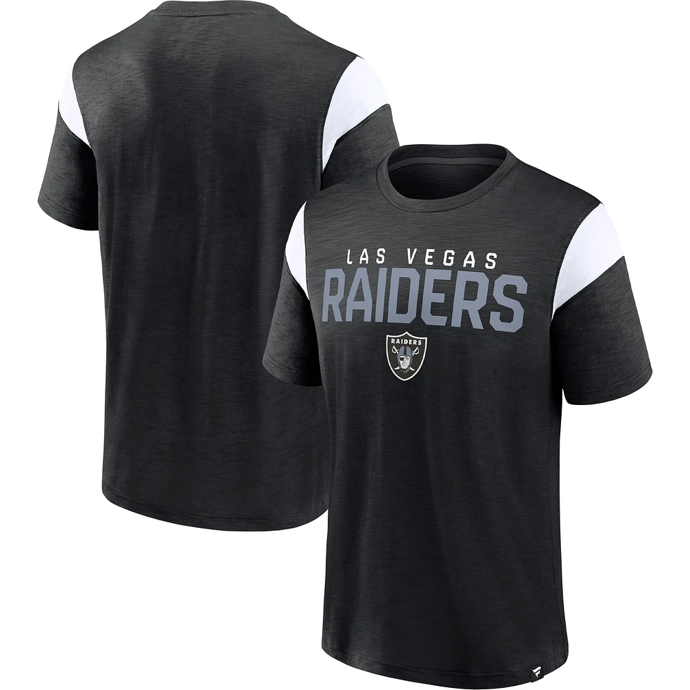 Men's Fanatics Black Las Vegas Raiders Home Stretch Team T-Shirt