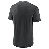 Men's Fanatics  Black Las Vegas Raiders Jump The Gun Iconic Slub Elevated T-Shirt