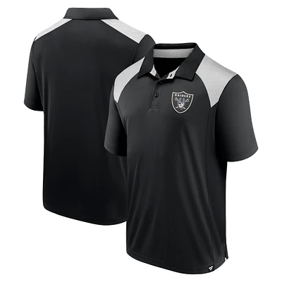 Men's Fanatics Black Las Vegas Raiders Primary Polo