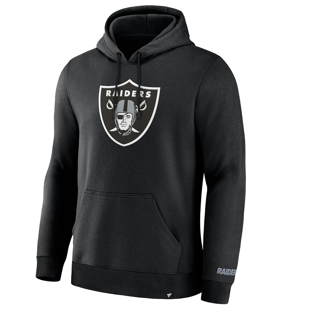 Men's Fanatics  Black Las Vegas Raiders Pylon Cam Legacy Pullover Hoodie