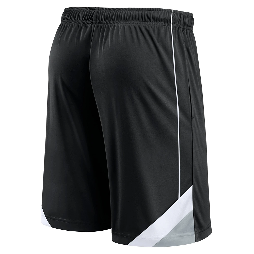 Men's Fanatics Black Las Vegas Raiders Slice Shorts