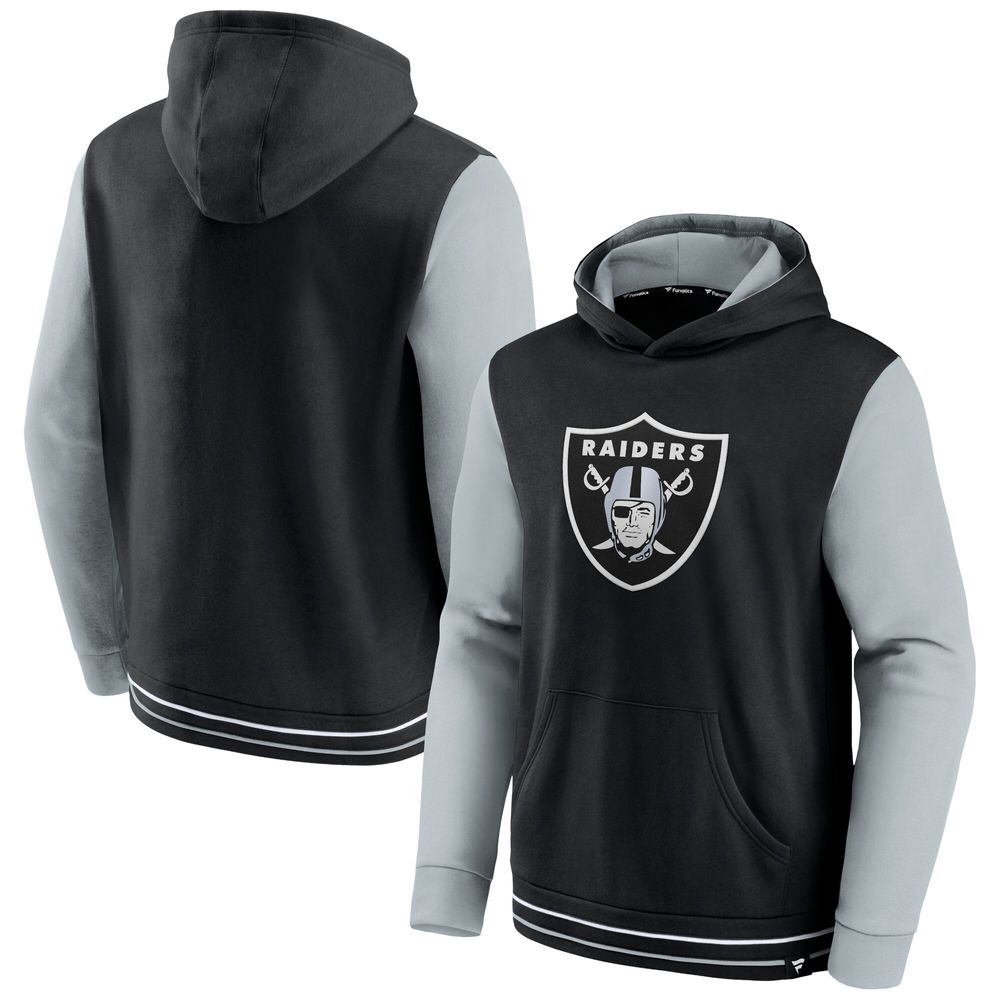 Men's Fanatics Branded Black Las Vegas Raiders Call The Shot Pullover Hoodie