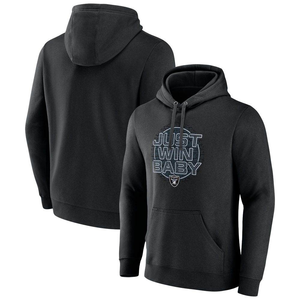 Fanatics Branded Men's Black Las Vegas Raiders Hometown Pullover Hoodie - Black