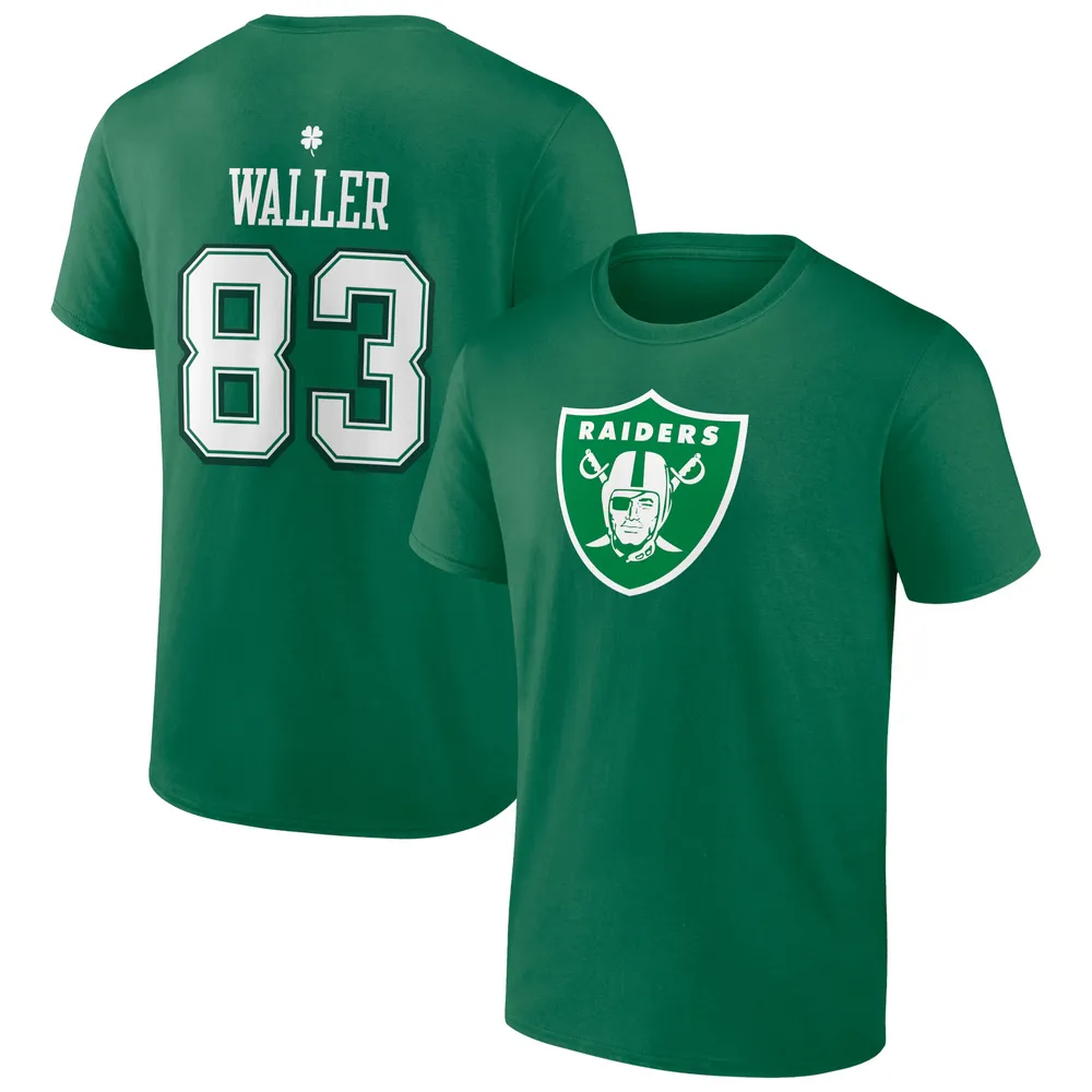 Men's Nike Darren Waller Black Las Vegas Raiders Name & Number T