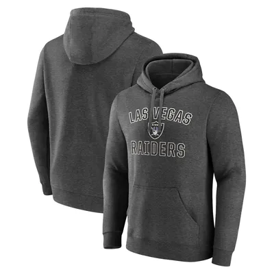 Men's Las Vegas Raiders Fanatics Branded Black Extra Point Pullover Hoodie