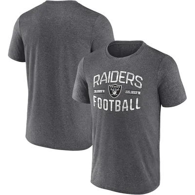 Josh Jacobs Las Vegas Raiders Fanatics Branded Big & Tall Player Name &  Number Raglan T-Shirt - Black/Heathered Gray