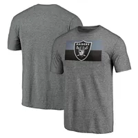 Lids Las Vegas Raiders Fanatics Branded Women's Clean Cut Stripe T-Shirt -  Black