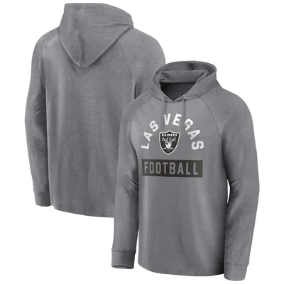 Lids Las Vegas Raiders Nike Raglan 3/4-Sleeve Pullover Hoodie