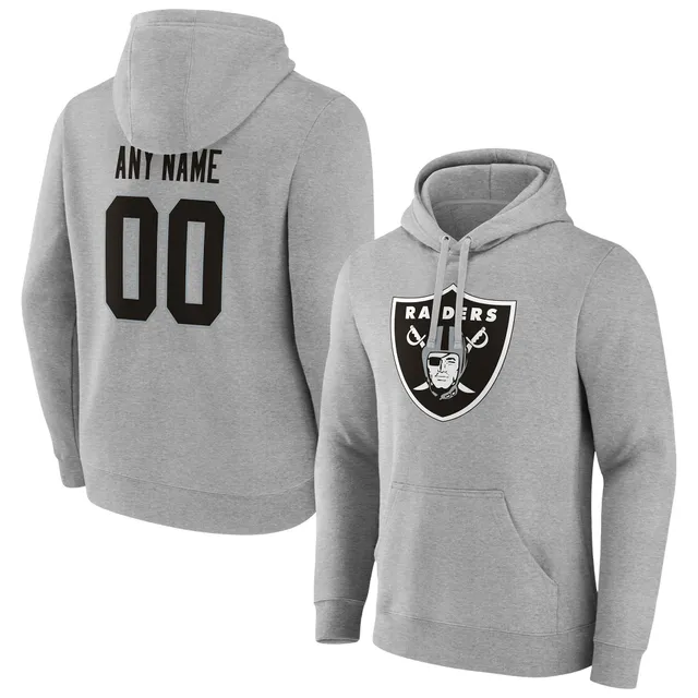 Men's Fanatics Branded Darren Waller Black Las Vegas Raiders Player Icon Name & Number Pullover Hoodie