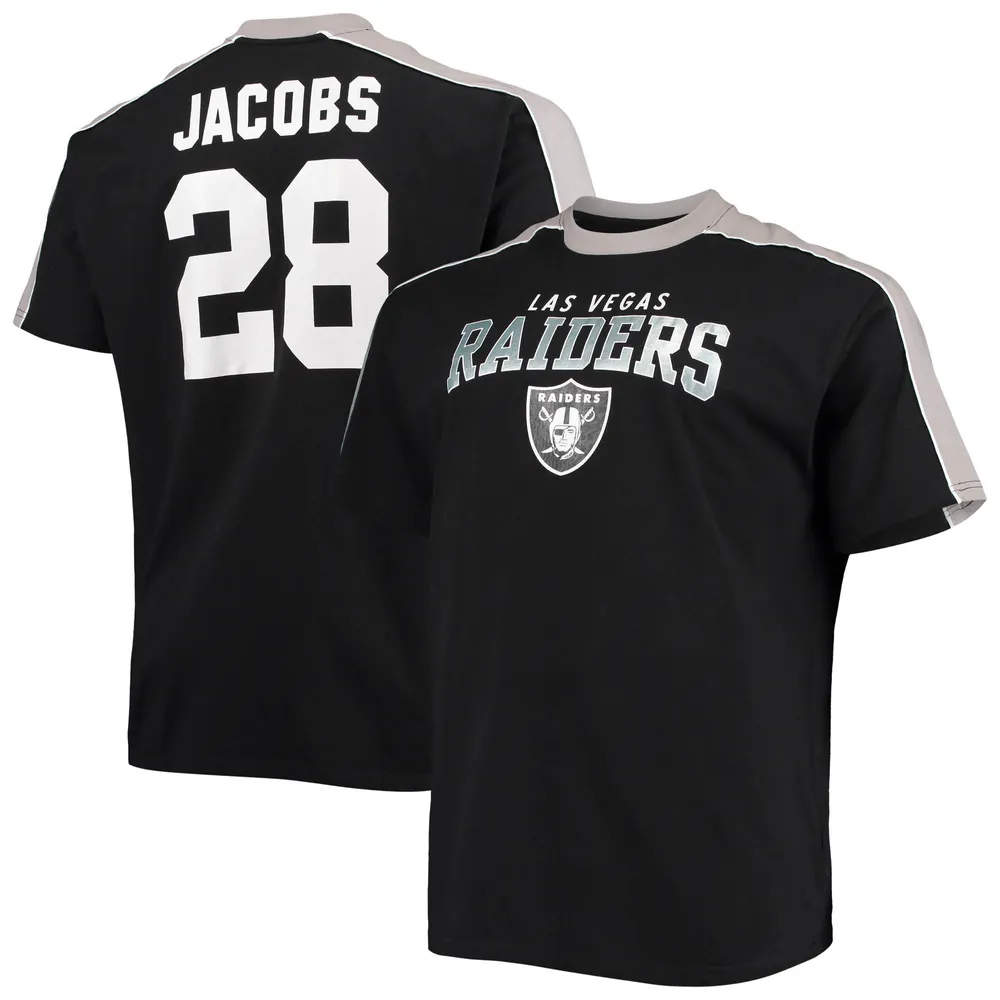 FANATICS Men'S Josh Jacobs Black Las Vegas Raiders Player Icon