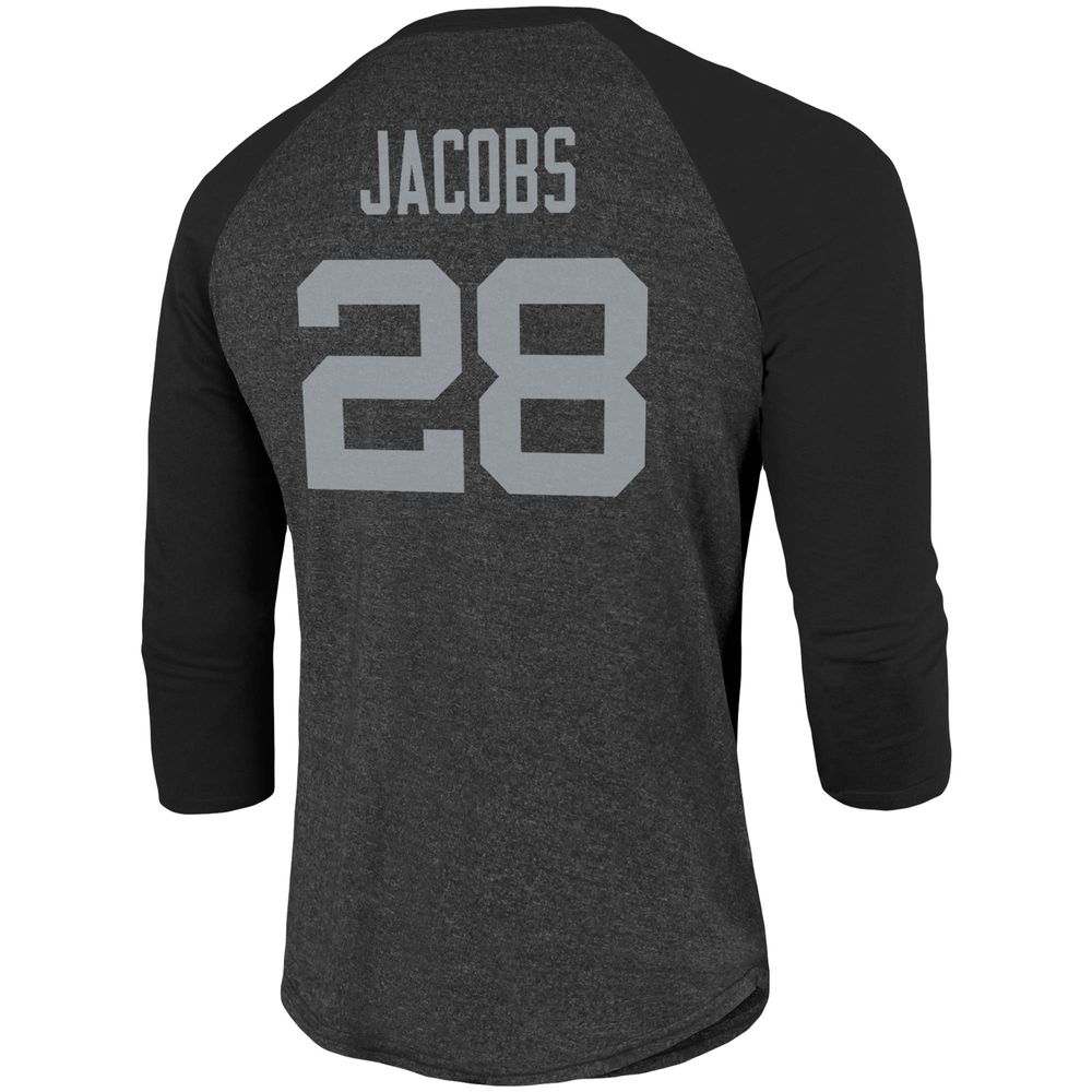 Men's Fanatics Branded Josh Jacobs Black Las Vegas Raiders Player Jersey 