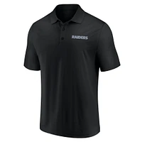 Ensemble de deux polos Lockup Fanatics Las Vegas Raiders pour hommes