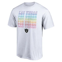 Men's Fanatics White Las Vegas Raiders City Pride T-Shirt