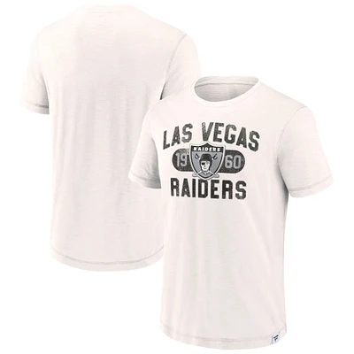 T-shirt blanc Fanatics Las Vegas Raiders Team Act Fast pour hommes