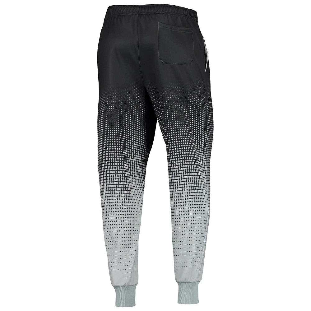 Pantalon de jogging dégradé noir FOCO Las Vegas Raiders pour homme