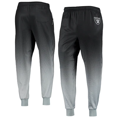 Men's FOCO Black Las Vegas Raiders Gradient Jogger Pants