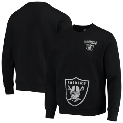 Las Vegas Raiders FOCO Pocket Pullover Sweater - Black