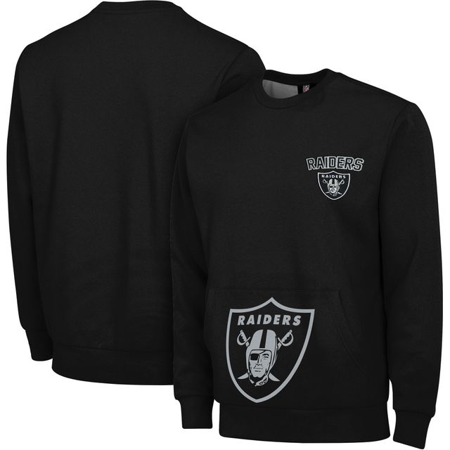 FOCO Black Las Vegas Raiders Pocket pour homme - Pullover