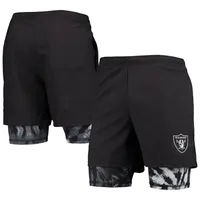 Las Vegas Raiders FOCO Running Shorts - Black