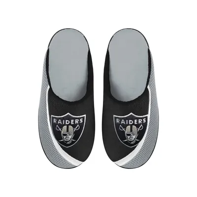 Las Vegas Raiders FOCO Big Logo Color Edge Slippers