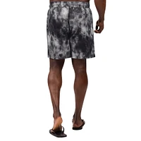 Men's G-III Sports by Carl Banks  Black Las Vegas Raiders Change Up Volley Swim Trunks