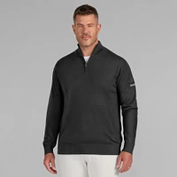 Pull zippé à quart de tour pour homme J. Palmer Black Las Vegas Raiders Franchise