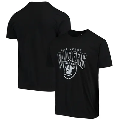 Las Vegas Raiders Junk Food Bold Logo T-Shirt - Black