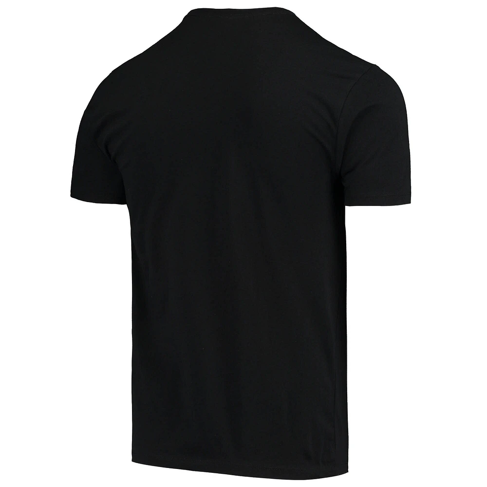 T-shirt noir pour homme avec logo audacieux des Las Vegas Raiders