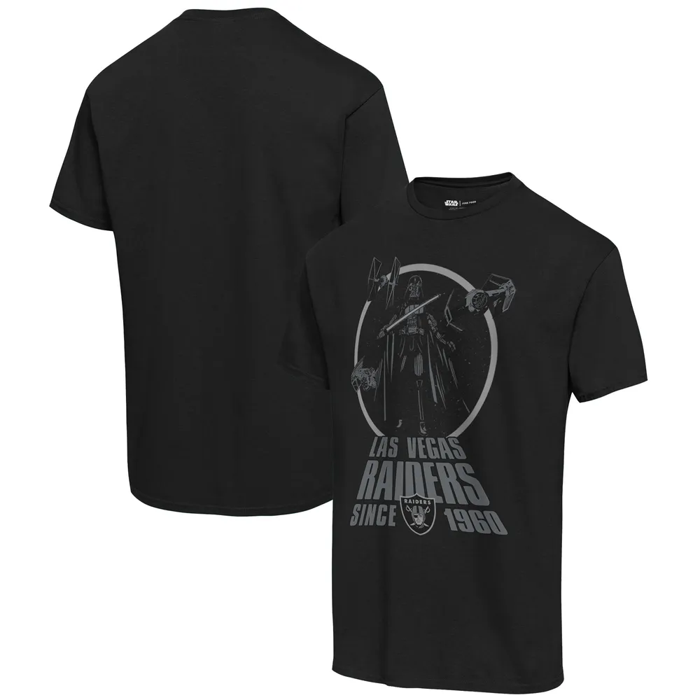 Lids Las Vegas Raiders Junk Food Disney Star Wars Empire Title Crawl T-Shirt  - Black