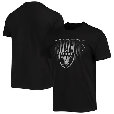 T-shirt noir pour hommes Junk Food Las Vegas Raiders Spotlight