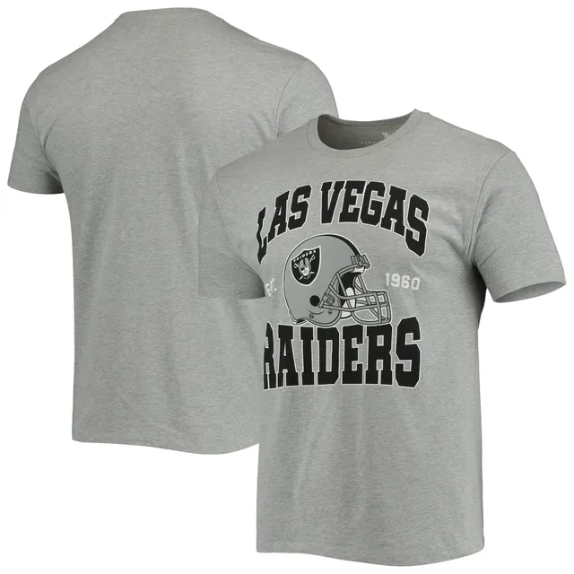 Nike Men's Las Vegas Raiders Legend Logo Grey T-Shirt - S (Small)