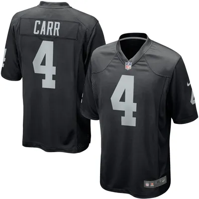 Derek Carr Las Vegas Raiders Nike Game Player Jersey - Black