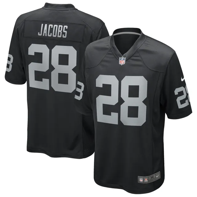 Youth Nike Josh Jacobs White Las Vegas Raiders Color Rush Game Jersey