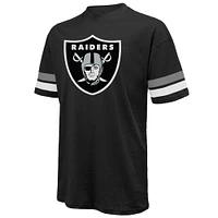 Men's Majestic Threads Ashton Jeanty Black Las Vegas Raiders 2025 NFL Draft First Round Pick Oversized T-Shirt