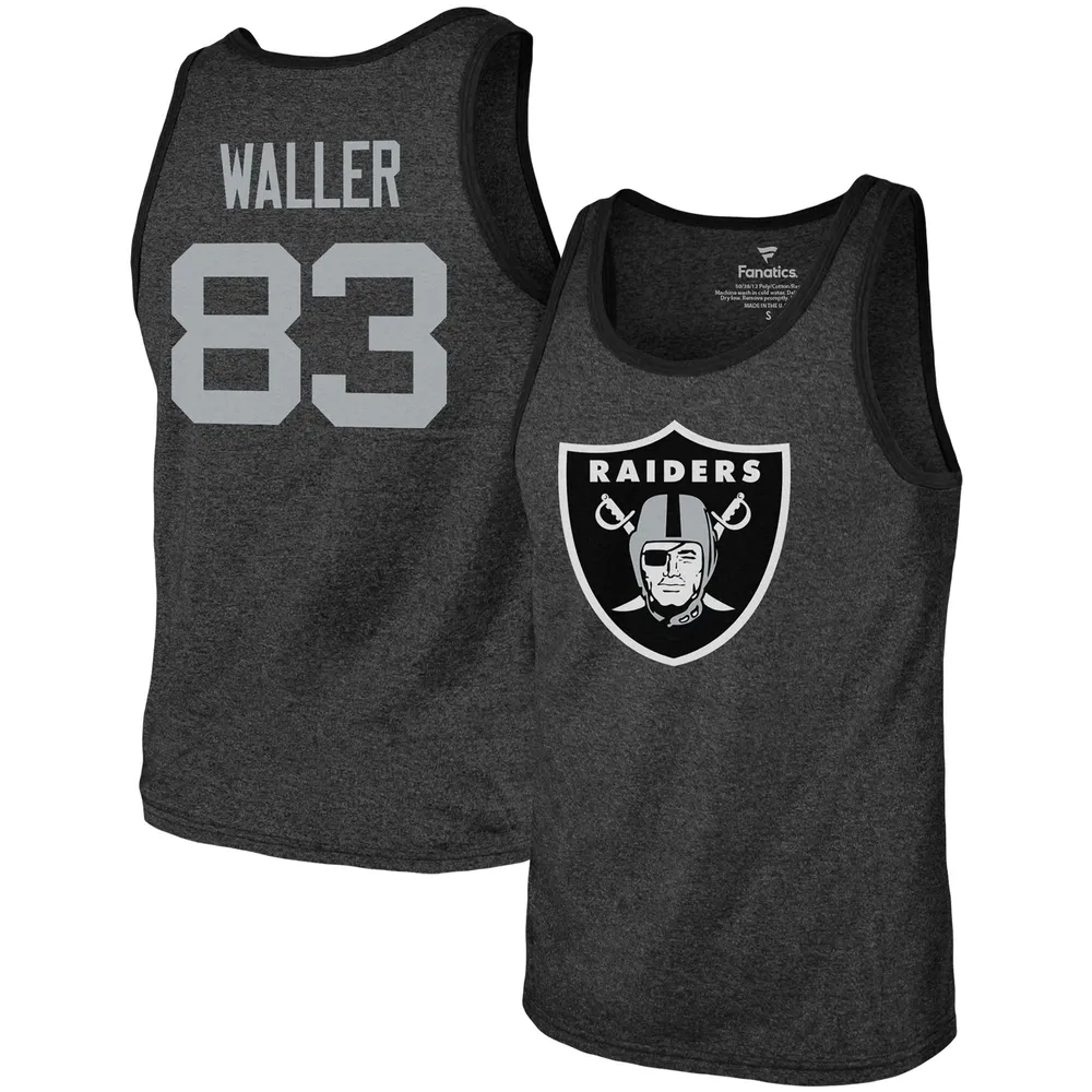 Nike Men's Nike Darren Waller Black Las Vegas Raiders Name & Number T-Shirt