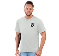 Men's Margaritaville Gray Las Vegas Raiders Wastin' Away T-Shirt