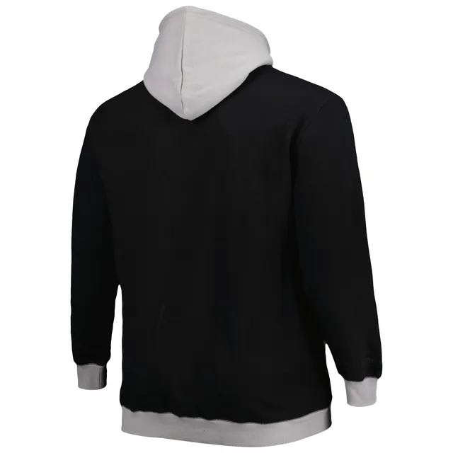 Fanatics Men's Black Las Vegas Raiders Big & Tall Logo Hoodie Long