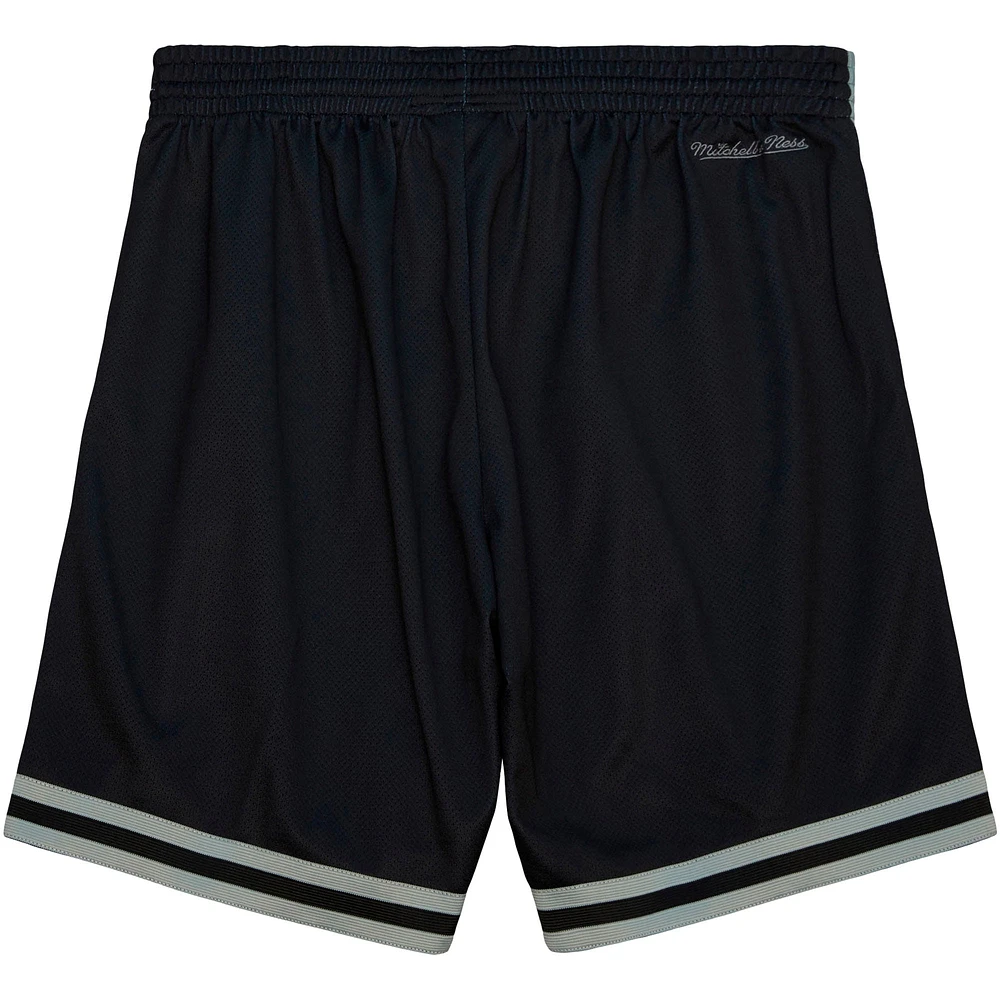 Mitchell & Ness Short noir Las Vegas Raiders Big Face 7.0 Fashion pour homme