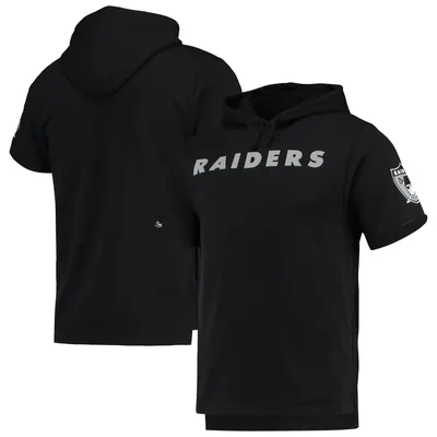 Las Vegas Raiders Mitchell & Ness Game Day Hoodie T-Shirt - Black
